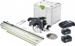 Festool 577676 HKC 55 Li 5,0 EBI-Set-SCA-FSK420 18v Cordless Circular Saw (2 x 18v 5.0Ah Batteries,Charger & FSK420 Rail £875.00